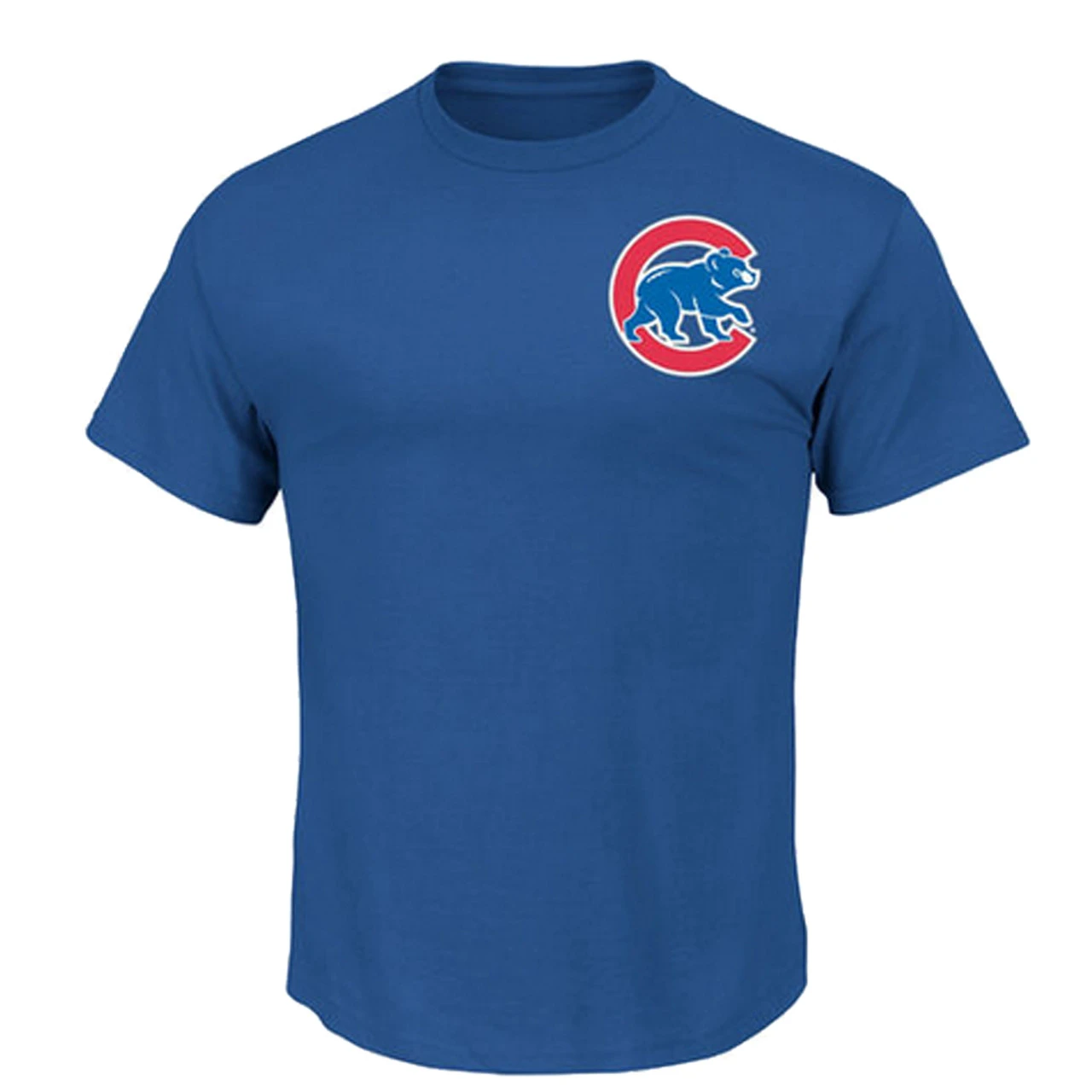 Majestic Chicago Cubs Big C Logo Tee XLT, 2X, 3XT 3 Majestic Chicago Cubs Big C Logo Tee XLT, 2X, 3XT