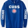 MLB Chicago Cubs MLB Fleece Hoodie 2X 1 MLB Chicago Cubs MLB Fleece Hoodie 2X -Fanatics Comlumbia Shop Cubs with sleeve print 66068.1613151662