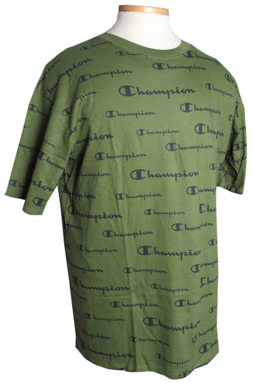 Champion Heritage All Over Print Tee Shirt 2 Colors, 1X, 2X, 3X, 4X, 5X, 6X 4 Champion Heritage All Over Print Tee Shirt 2 Colors, 1X, 2X, 3X, 4X, 5X, 6X - Image 2