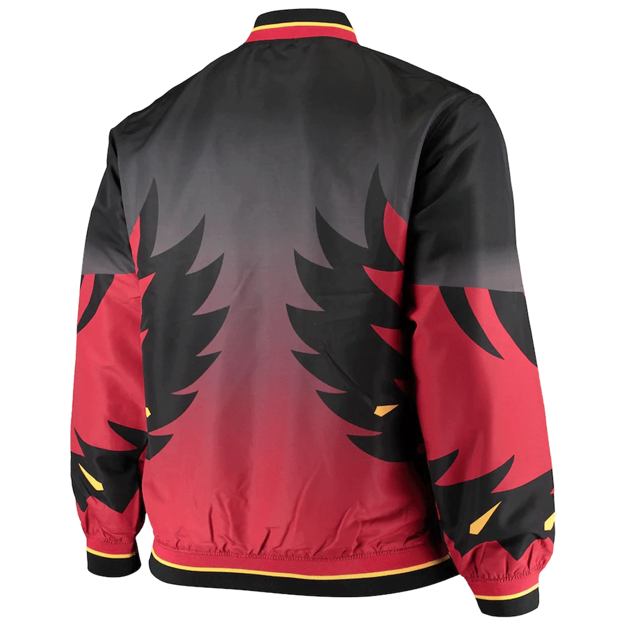 Mitchell & Ness Atlanta Hawks Hardwood Classics Authentic Warm-Up Full-Snap Jacket 2X 4 Mitchell & Ness Atlanta Hawks Hardwood Classics Authentic Warm-Up Full-Snap Jacket 2X - Image 2