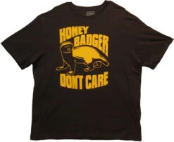 Honey Badger Short Sleeve Graphic Tee Shirt, 3X