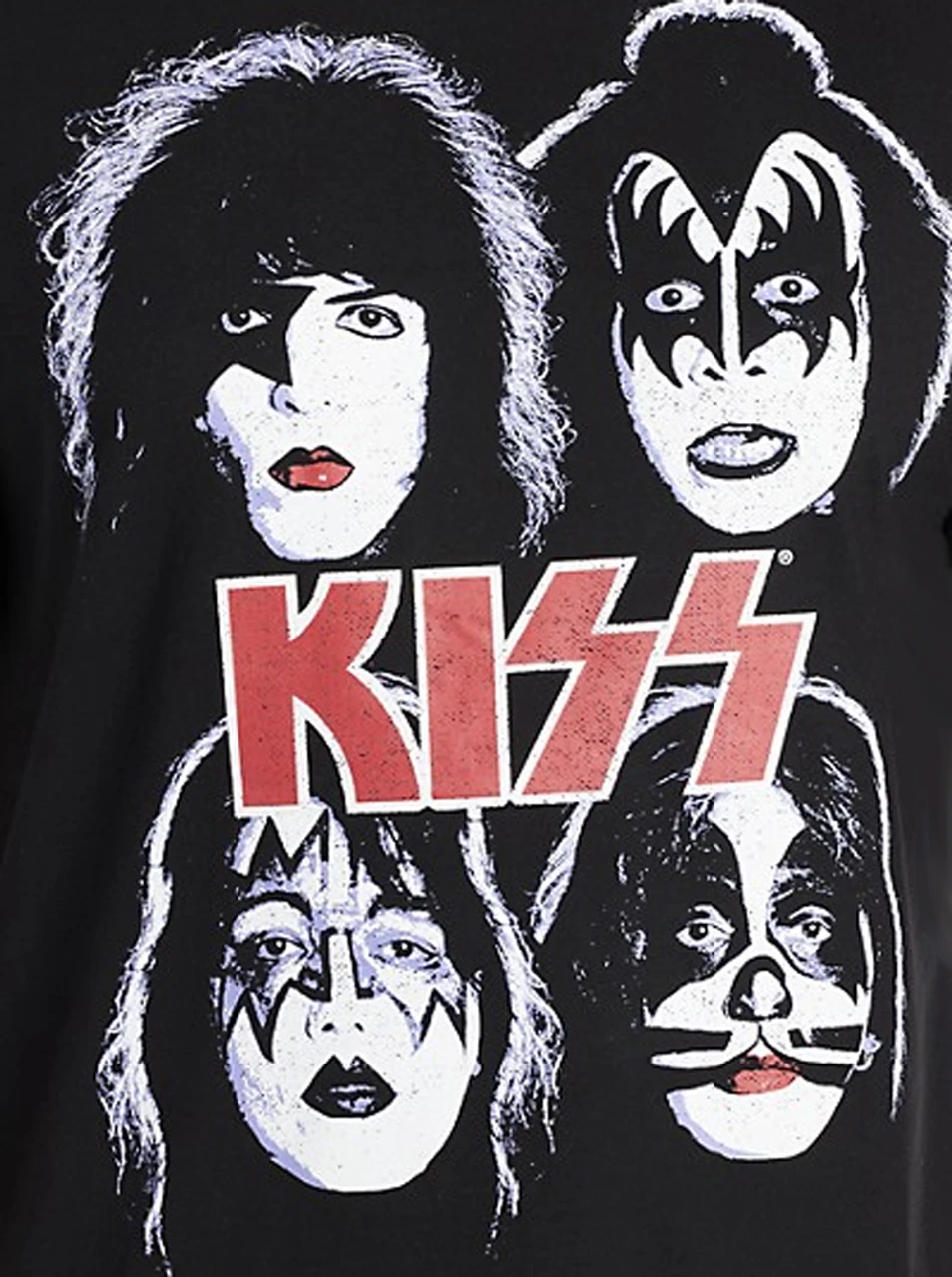 KISS Dynasty Short Sleeve Black Tee Shirt 2X, 4X, 5XT 4 KISS Dynasty Short Sleeve Black Tee Shirt 2X, 4X, 5XT - Image 2