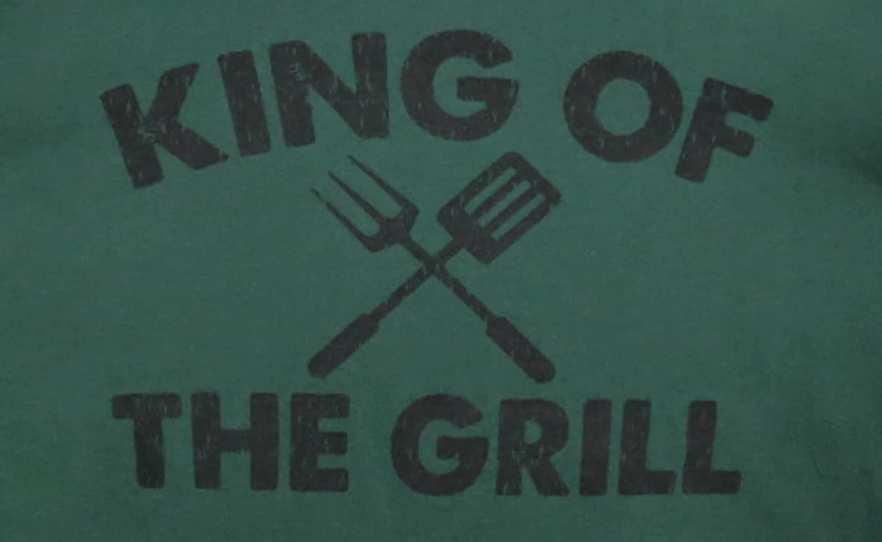 King Of The Grill Printed Tee 5 Colors 3X, 4X, 5X 5 King Of The Grill Printed Tee 5 Colors 3X, 4X, 5X - Image 3