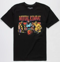 Mortal Kombat 3 Character Black Tee Shirt 3XT, 4X