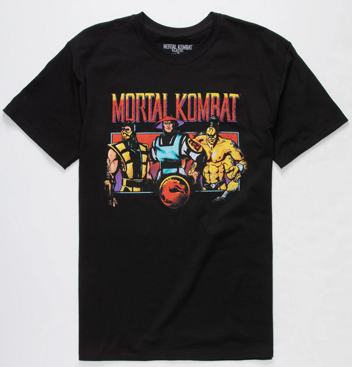 Mortal Kombat 3 Character Black Tee Shirt 3XT, 4X 3 Mortal Kombat 3 Character Black Tee Shirt 3XT, 4X