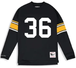 Mitchell & Ness Pittsburgh Steelers Throwback Jerome Bettis Long Sleeve Tee 2X, 2XT, 3XT
