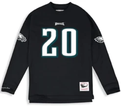 Mitchell & Ness Philadelphia Eagles Throwback Brian Dawkins Long Sleeve Tee Shirt 2XT