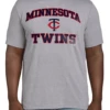 Fanatics MLB Minnesota Twins Heather Gray Short Sleeve Tee Shirt 2X, 5X 1 Fanatics MLB Minnesota Twins Heather Gray Short Sleeve Tee Shirt 2X, 5X -Fanatics Comlumbia Shop MNTwinsTee 91391.1695407307