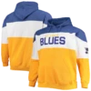 St. Louis Blues Fanatics Branded NHL Colorblock Fleece Hoodie 3XT, 5X, 6X 1 St. Louis Blues Fanatics Branded NHL Colorblock Fleece Hoodie 3XT, 5X, 6X -Fanatics Comlumbia Shop SLBluesHoodie 57607.1642428748