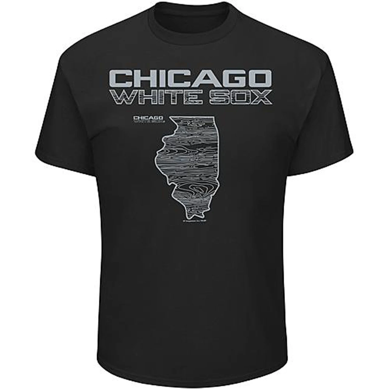 MLB Chicago White Sox State Of Illinois Tee 3X 2 MLB Chicago White Sox State Of Illinois Tee 3X