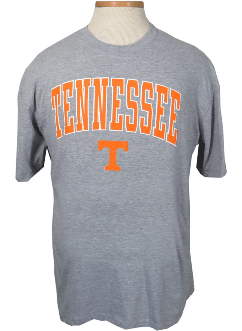 Champion Arch Over Logo Tennessee Short Sleeve Tee 2 Colors XLT, 2X, 2XT, 3X, 3XT, 4X, 4XT, 5X 3 Champion Arch Over Logo Tennessee Short Sleeve Tee 2 Colors XLT, 2X, 2XT, 3X, 3XT, 4X, 4XT, 5X