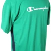 Champion Contrast Logo Side Stripe Tee XLT, 2X, 2XT, 3X, 3XT -Fanatics Comlumbia Shop champcontsidegrn 97526.1657910652