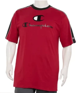 Champion Colorblock Tee, 2 Colors, 1X, 2X, 3XT