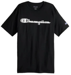 Champion Reflex Script Tee 2 Colors XLT, 2XT, 3X, 3XT