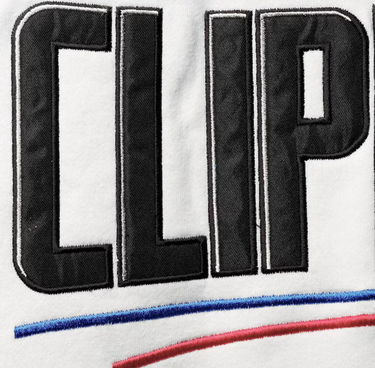 Fanatics LA Clippers Colorblock Wordmark Pullover Hoodie 2X 6 Fanatics LA Clippers Colorblock Wordmark Pullover Hoodie 2X - Image 4