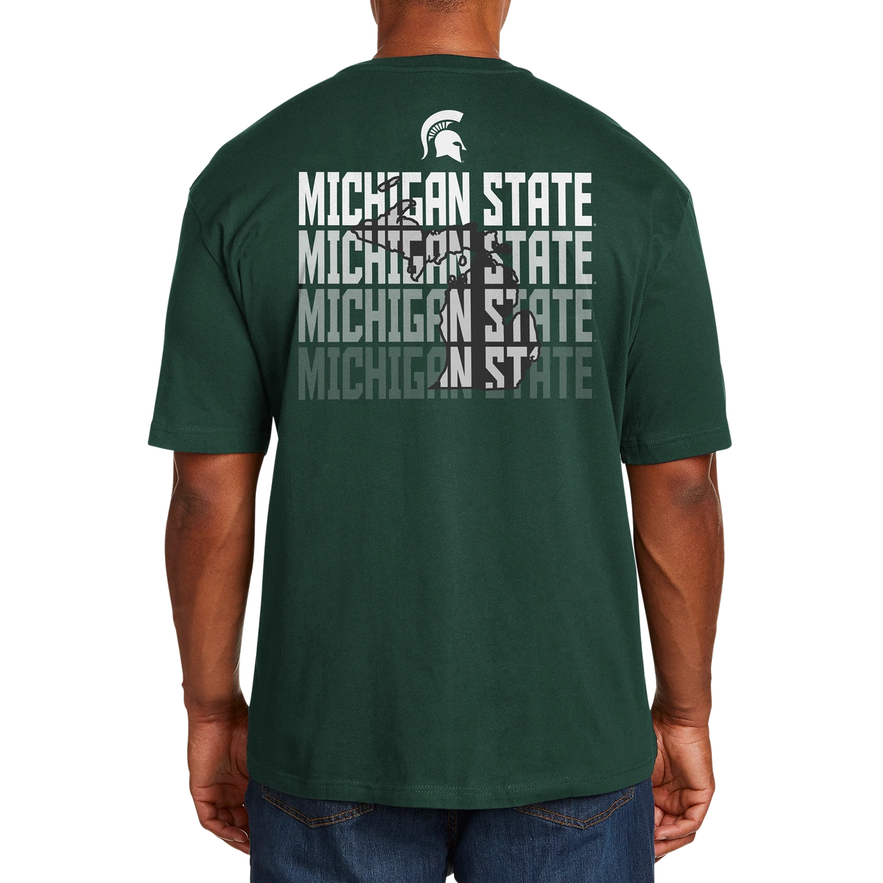 Colosseum MI State Flag Tee 2X, 4X, 5X, 6X 4 Colosseum MI State Flag Tee 2X, 4X, 5X, 6X - Image 2