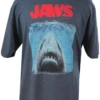 Jaws Movie Poster Heather Navy Short Sleeve Tee Shirt 4X 1 Jaws Movie Poster Heather Navy Short Sleeve Tee Shirt 4X -Fanatics Comlumbia Shop jawstee 86614.1715195287