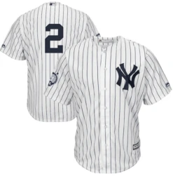 Majestic New York Yankees Derek Jeter Authentic Retirement Jersey 2X, 3XT, 4X, 5X