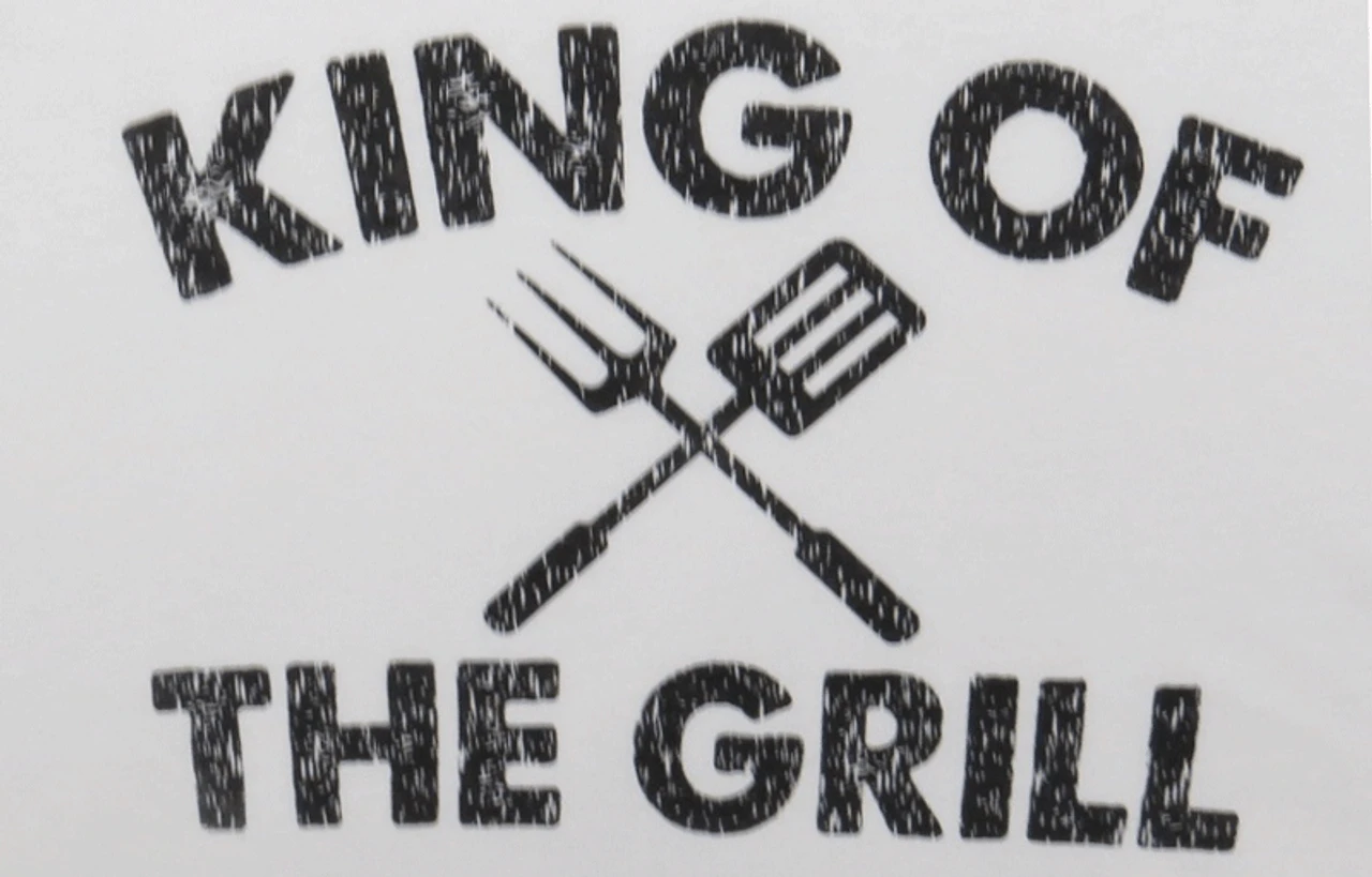 King Of The Grill Printed Tee 5 Colors 3X, 4X, 5X 6 King Of The Grill Printed Tee 5 Colors 3X, 4X, 5X - Image 4