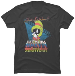 Marvin The Martian Looney Tunes Printed Tee Shirt 1X 6 Marvin The Martian Looney Tunes Printed Tee Shirt 1X -Fanatics Comlumbia Shop marvimartian 67946.1714157815