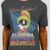 Marvin The Martian Looney Tunes Printed Tee Shirt 1X