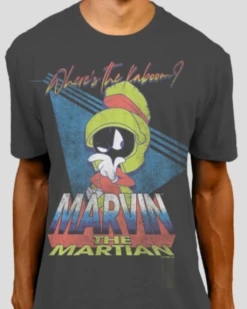 Marvin The Martian Looney Tunes Printed Tee Shirt 1X