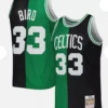 Mitchell & Ness Boston Cletics Larry Bird Black/Green Split NBA Jersey, 4X, 5X, 6X 2 Mitchell & Ness Boston Cletics Larry Bird Black/Green Split NBA Jersey, 4X, 5X, 6X -Fanatics Comlumbia Shop mnbirdjrsy 77798.1717178793