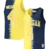 Mitchell & Ness University Of Michigan Chris Webber Name And Number Tank 3XT, 4X, 4XT, 5X, 5XT 2 Mitchell & Ness University Of Michigan Chris Webber Name And Number Tank 3XT, 4X, 4XT, 5X, 5XT -Fanatics Comlumbia Shop mnuofmwebbertank 90268.1698763681