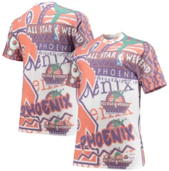 Mitchell & Ness NBA All Star Jumbotron Tee Shirt LT, 2XT, 4X