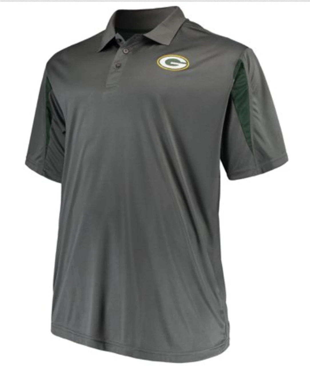 Majestic Green Bay Packers Contract Polo 2XT, 4X 4 Majestic Green Bay Packers Contract Polo 2XT, 4X - Image 2