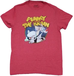 Pinky And The Brain Short Sleeve Printed Tee Shirt 2X, 2XT, 3X, 3XT, 4X, 4XT, 6X