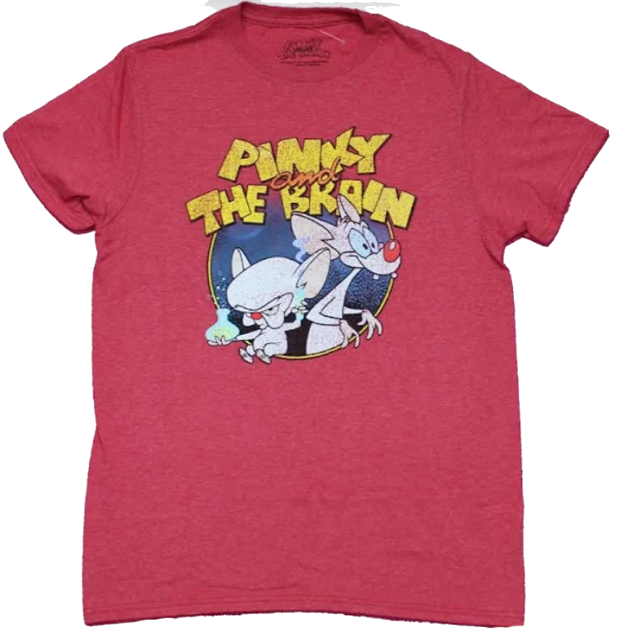 Pinky And The Brain Short Sleeve Printed Tee Shirt 2X, 2XT, 3X, 3XT, 4X, 4XT, 6X 3 Pinky And The Brain Short Sleeve Printed Tee Shirt 2X, 2XT, 3X, 3XT, 4X, 4XT, 6X