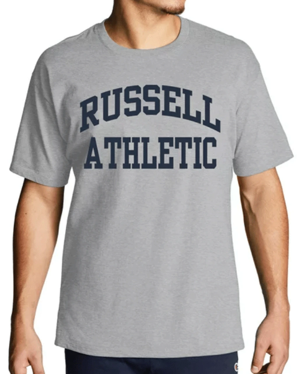 Russell Athletic Arch Logo Tee Shirt 3 Colors LT, 2X, 3X, 3XT, 4X, 5X, 6X 3 Russell Athletic Arch Logo Tee Shirt 3 Colors LT, 2X, 3X, 3XT, 4X, 5X, 6X