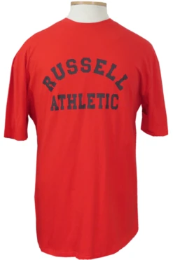 Russell Athletic Arch Logo Tee Shirt 3 Colors LT, 2X, 3X, 3XT, 4X, 5X, 6X 7 Russell Athletic Arch Logo Tee Shirt 3 Colors LT, 2X, 3X, 3XT, 4X, 5X, 6X -Fanatics Comlumbia Shop russellarchred 46008.1690225732
