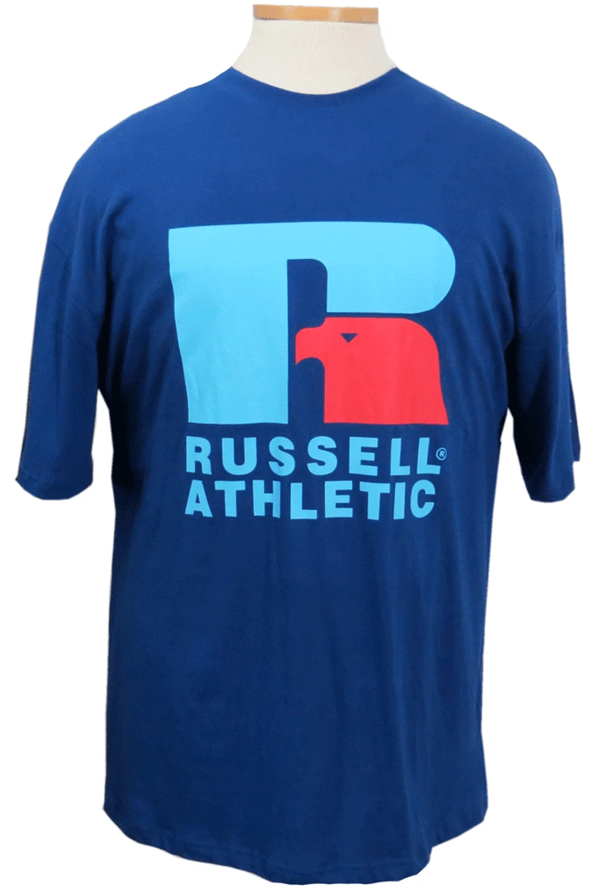 Russell Athletic Classic Logo Tee Shirt 3 Colors LT, 2X, 2XT, 6X 5 Russell Athletic Classic Logo Tee Shirt 3 Colors LT, 2X, 2XT, 6X - Image 3