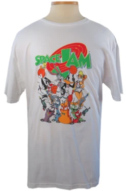 Space Jam White Short Sleeve Printed Tee Shirt 3X, 5X