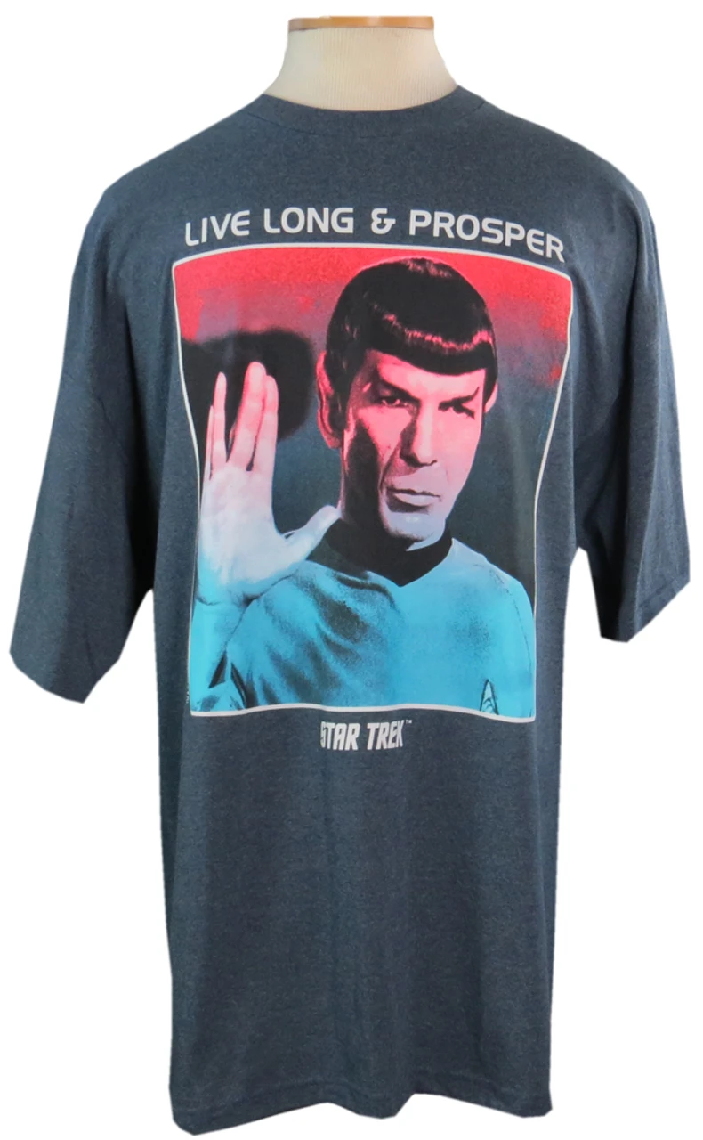 Star Trek The Original Series Spock Poster Tee Shirt 5X 4 Star Trek The Original Series Spock Poster Tee Shirt 5X - Image 2