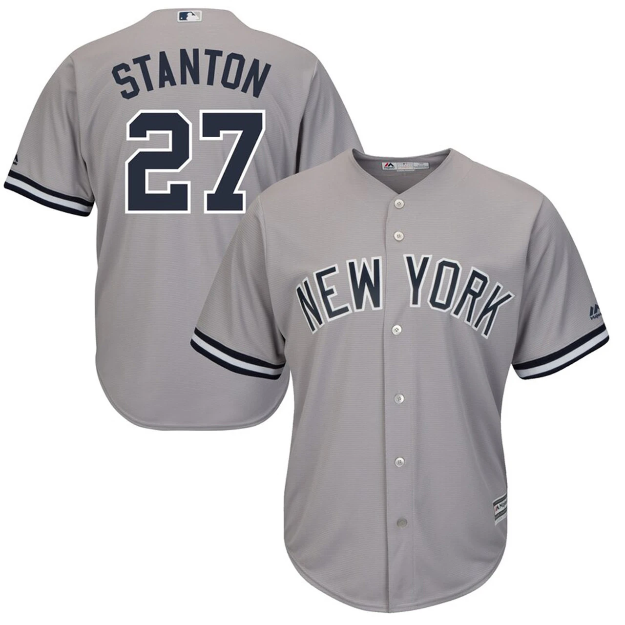 Majestic Coolbase New York Yankees Giancarlo Stanton Alternate Replica Player Jersey 2X, 3X 3 Majestic Coolbase New York Yankees Giancarlo Stanton Alternate Replica Player Jersey 2X, 3X