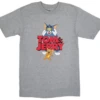 Tom & Jerry Heather Gray Short Sleeve Printed Tee Shirt 2XT, 5XT 2 Tom & Jerry Heather Gray Short Sleeve Printed Tee Shirt 2XT, 5XT -Fanatics Comlumbia Shop tomandjerrytee 34144.1713805033