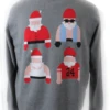 Jake Austin Four Santas Christmas Sweater 3X 1 Jake Austin Four Santas Christmas Sweater 3X -Fanatics Comlumbia Shop 4Santas 62229.1602877780