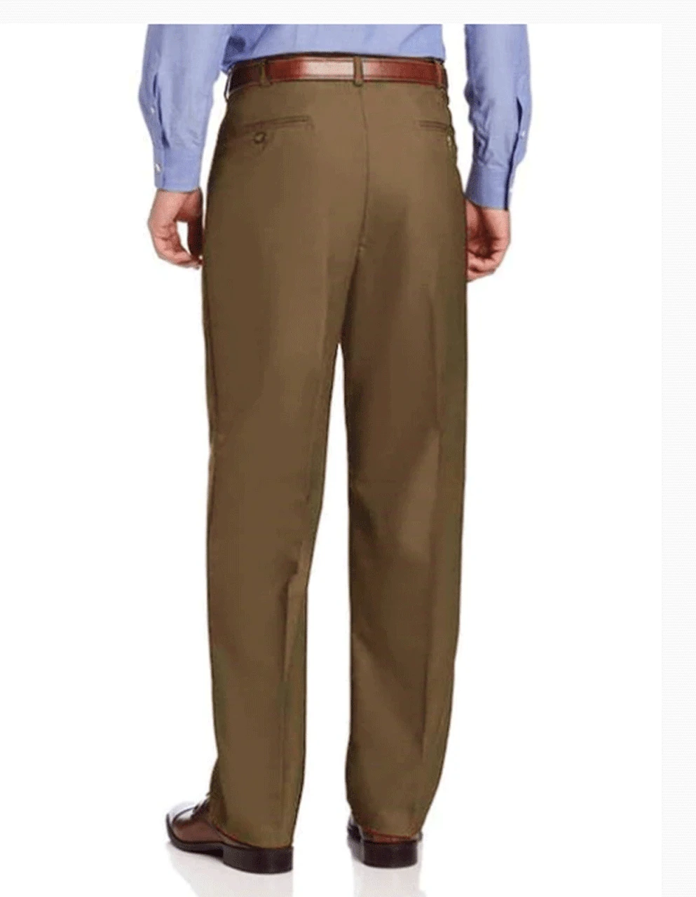 Ascott Browne Expander Waistband Pleated Front Wool Blend Dress Pants 3 Colors 44, 50, 54 4 Ascott Browne Expander Waistband Pleated Front Wool Blend Dress Pants 3 Colors 44, 50, 54 - Image 2