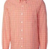 Cutter & Buck Long Sleeved Cascade Range Gingham 2X, 3X, 3XT, 4X -Fanatics Comlumbia Shop CB Cascade Range Gingham 96254.1492013439