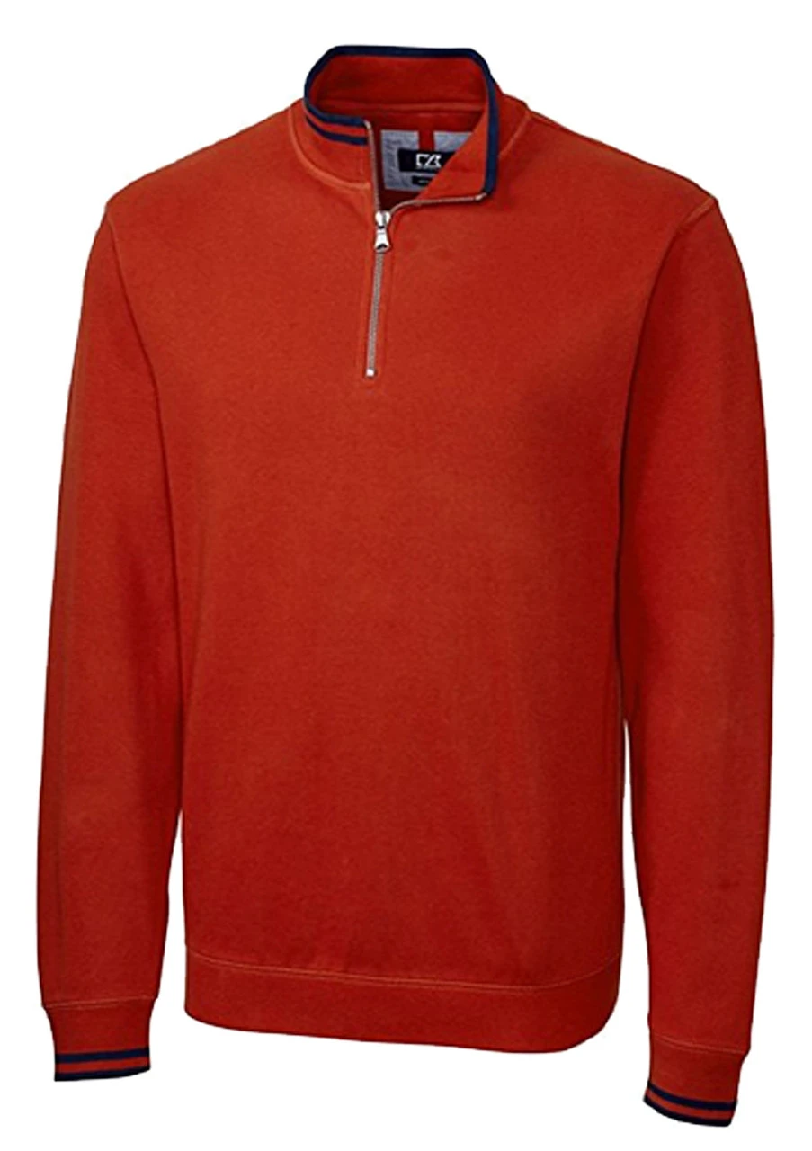 Cutter & Buck Heritage Half Zip 2 Colors 2X, 3X, 3XT, 4X, 4XT 4 Cutter & Buck Heritage Half Zip 2 Colors 2X, 3X, 3XT, 4X, 4XT - Image 2