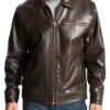 Cutter & Buck Wildridge Lambskin Brown Bomber 2X -Fanatics Comlumbia Shop CB Wildridge Bomber Jacket 80235.1465579071