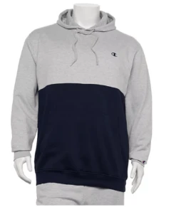 Champion Split Body Colorblock Fleece Hoodie 5 Colors 2X, 4X, 5X, 6X