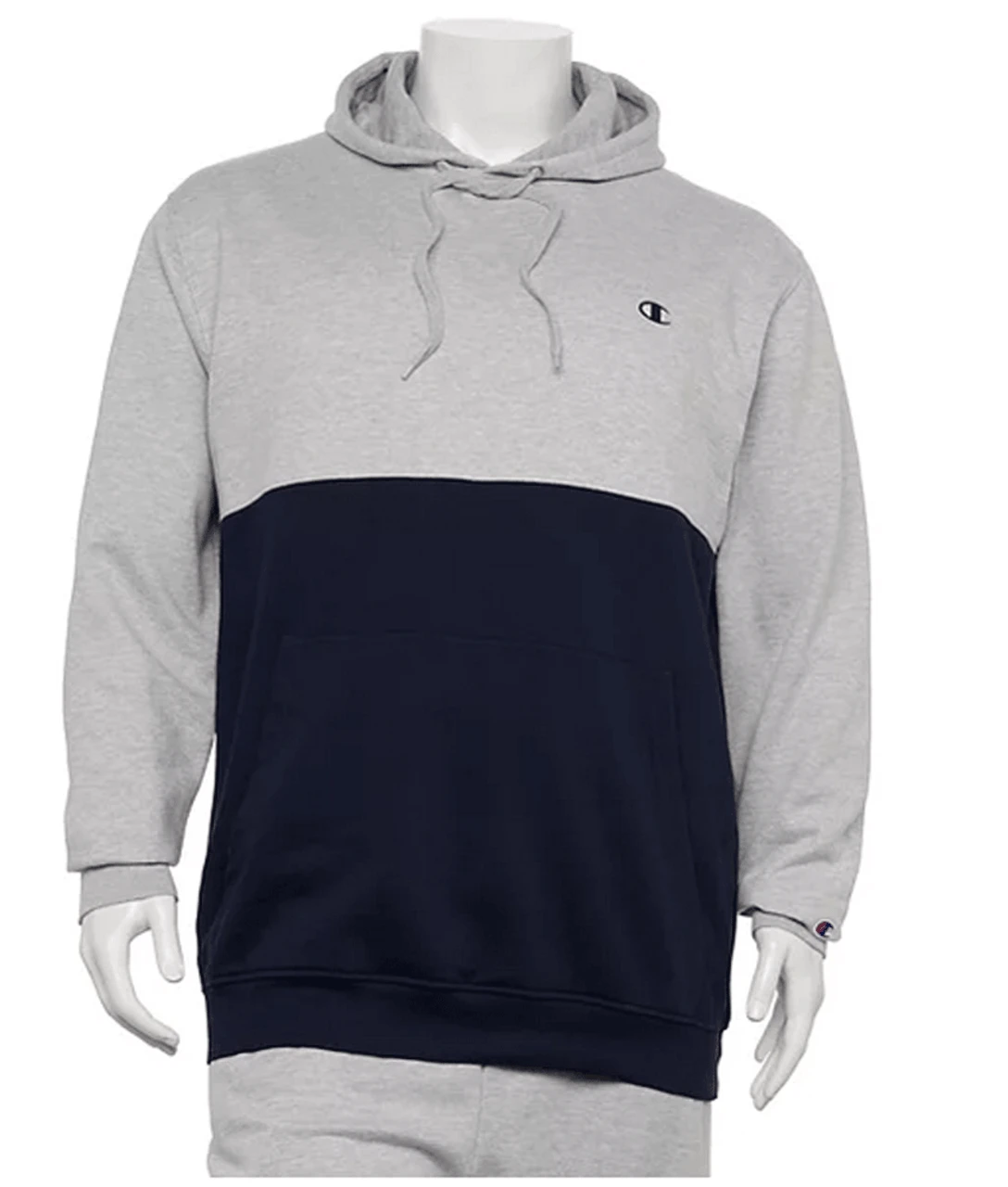 Champion Split Body Colorblock Fleece Hoodie 5 Colors 2X, 4X, 5X, 6X 3 Champion Split Body Colorblock Fleece Hoodie 5 Colors 2X, 4X, 5X, 6X