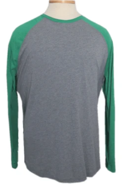 Everyday Essentials Raglan Baseball Style Long Sleeve Tees 4 Colors 2X, 3X -Fanatics Comlumbia Shop EDBRaglanKelly 18872.1682698584