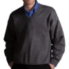 Edwards Acrylic Jersey Knit V-Neck Sweater 6 Colors 2X, 3X, 4X, 5X