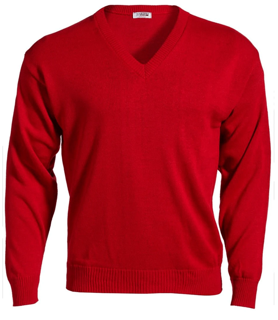 Edwards Acrylic Jersey Knit V-Neck Sweater 6 Colors 2X, 3X, 4X, 5X 7 Edwards Acrylic Jersey Knit V-Neck Sweater 6 Colors 2X, 3X, 4X, 5X - Image 5
