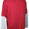 Faux Long Sleeve Tee Shirt 3 Colors 2X, 2XT, 3X 1 Faux Long Sleeve Tee Shirt 3 Colors 2X, 2XT, 3X -Fanatics Comlumbia Shop Garnet 88510.1696429479